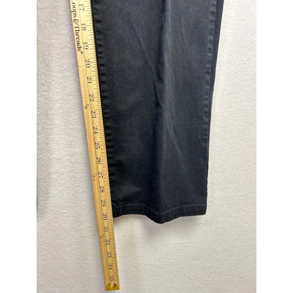 Old Navy Ultimate Straight Black Mens Chinos Pants Size 38‎ x 34